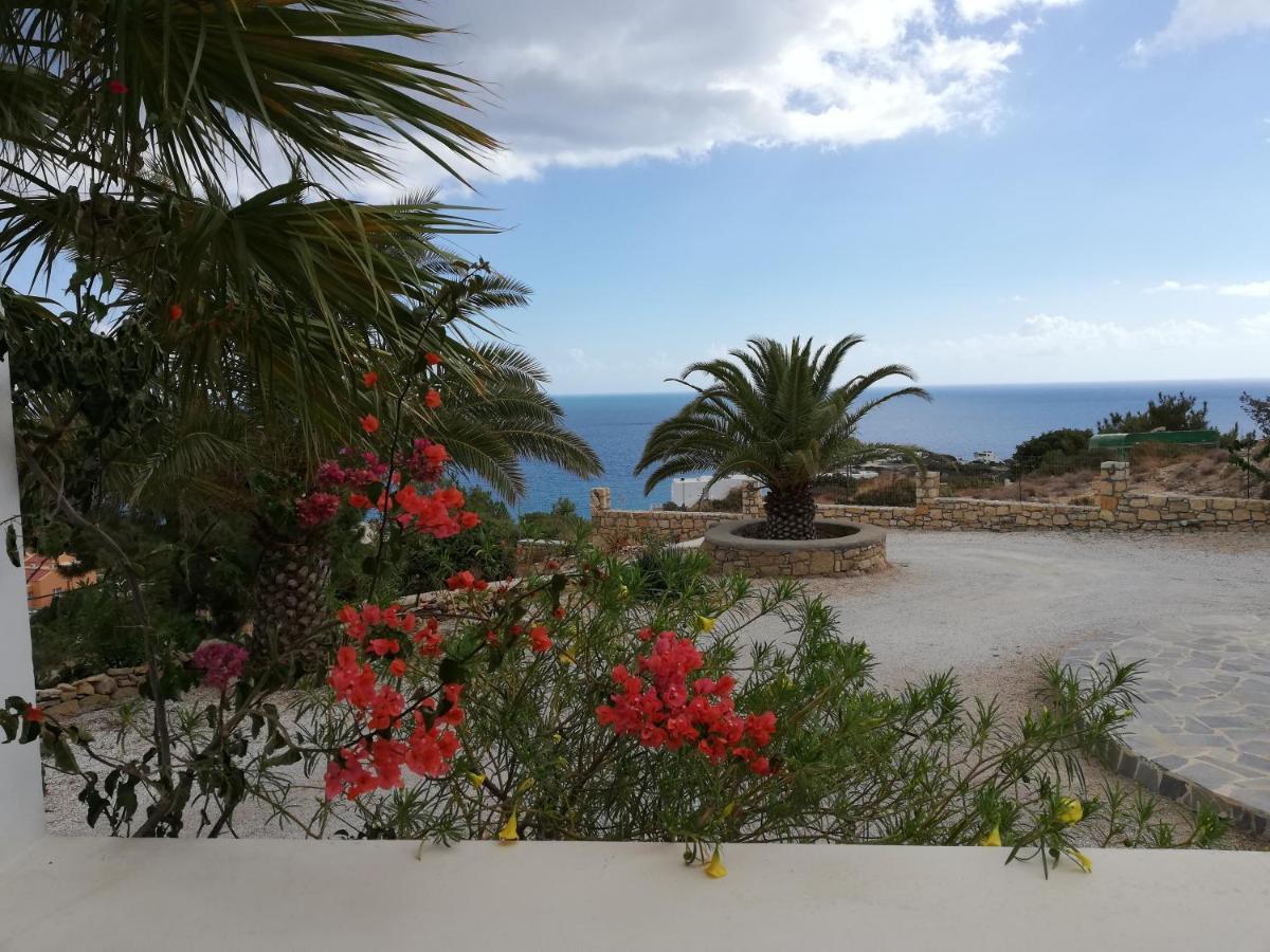 Tranquil Villa With Sea View In Ammopi Karpathos Amoopi Zewnętrze zdjęcie