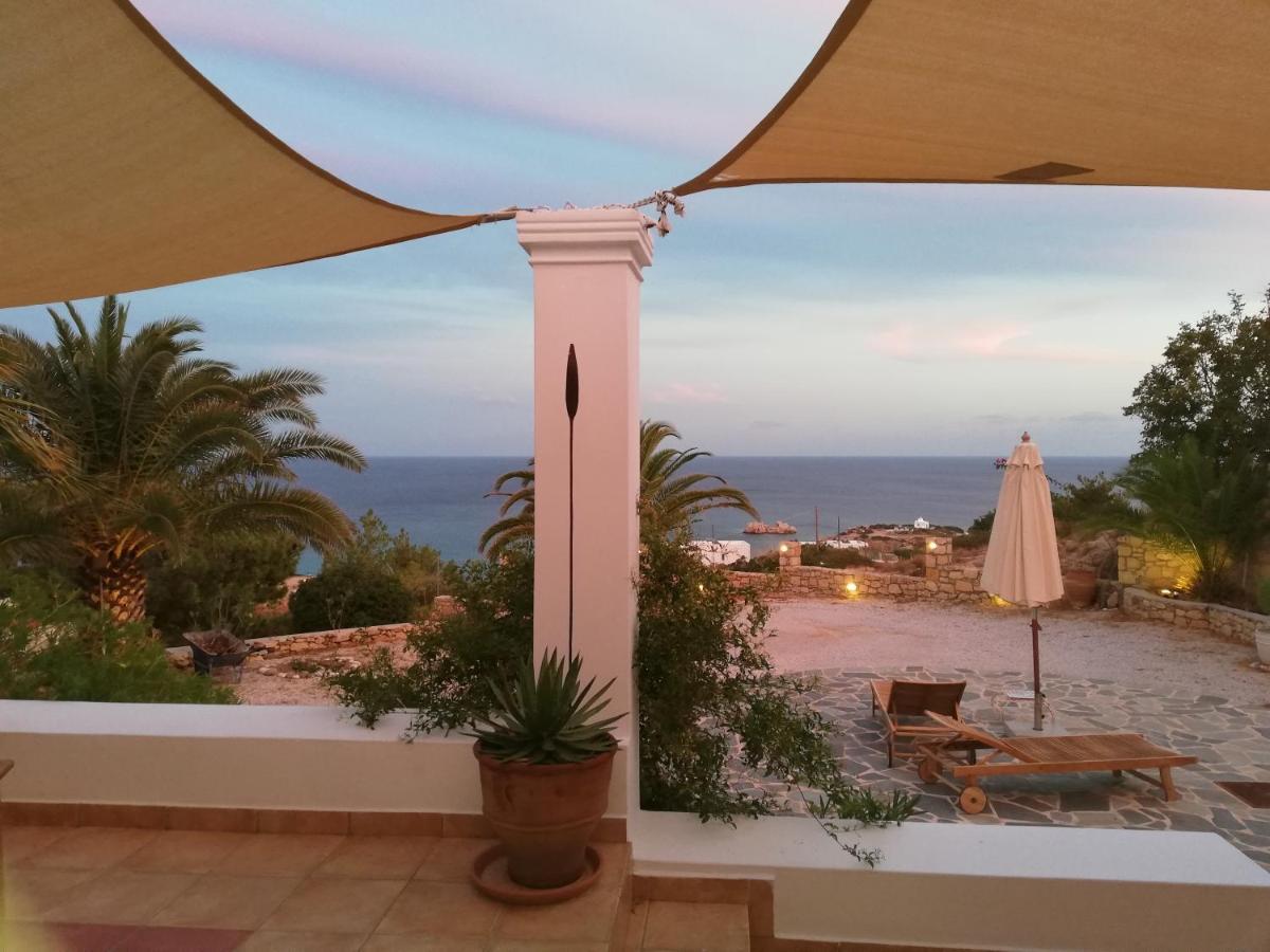 Tranquil Villa With Sea View In Ammopi Karpathos Amoopi Zewnętrze zdjęcie