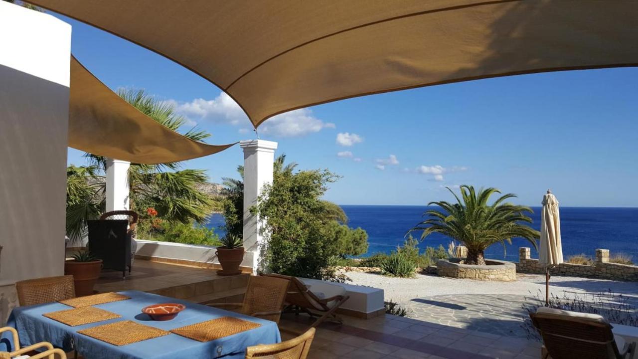 Tranquil Villa With Sea View In Ammopi Karpathos Amoopi Zewnętrze zdjęcie