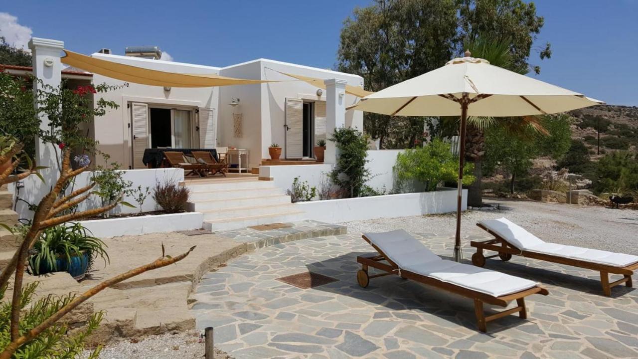 Tranquil Villa With Sea View In Ammopi Karpathos Amoopi Zewnętrze zdjęcie