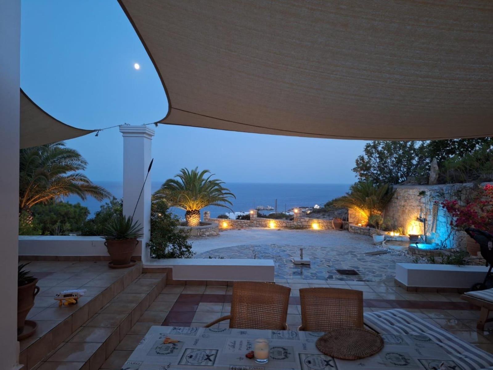 Tranquil Villa With Sea View In Ammopi Karpathos Amoopi Zewnętrze zdjęcie